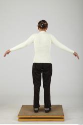 Whole Body Woman Casual Slim Studio photo references